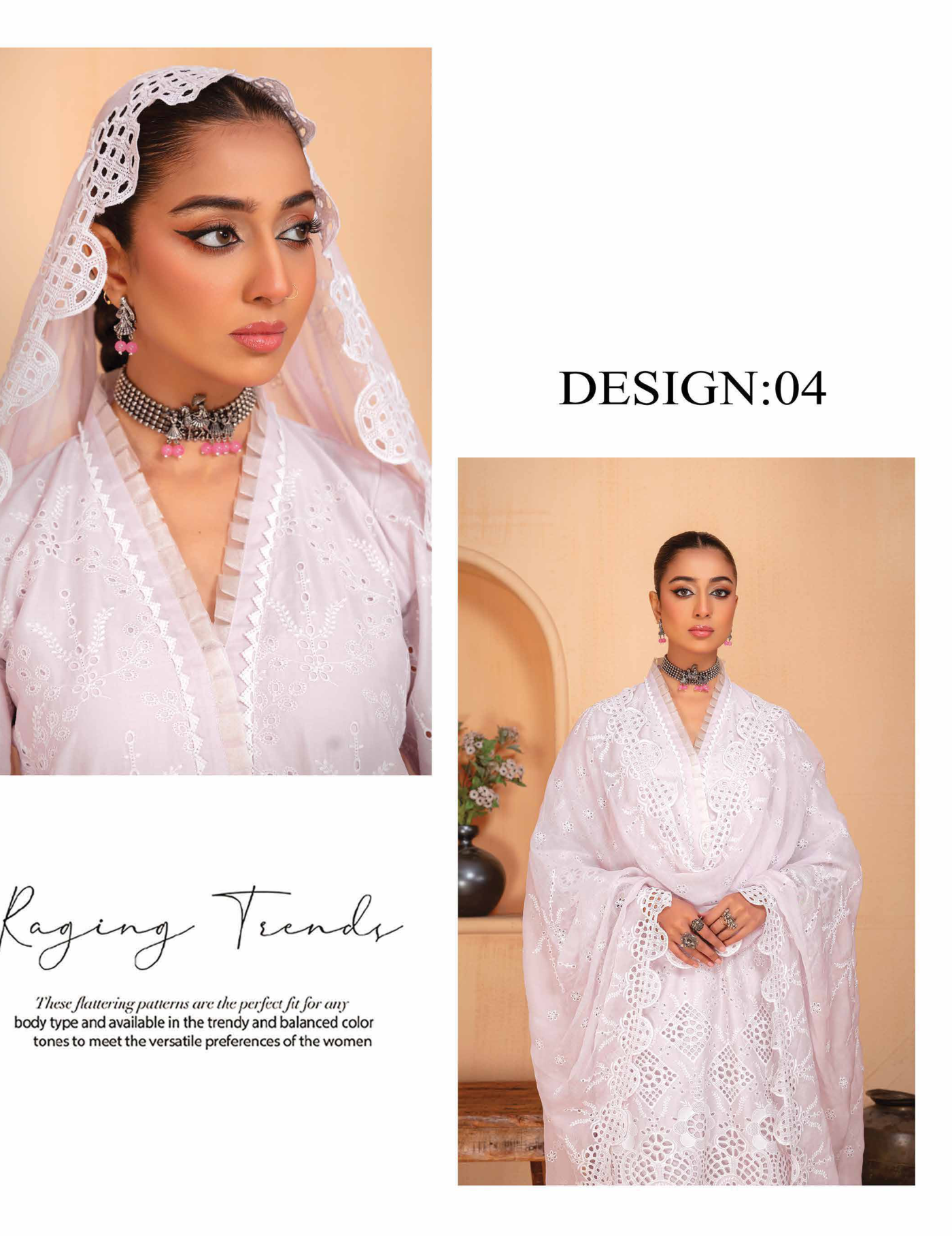 Noor e Chasham by Aalaya Lawn Vol 04 '24 D#04