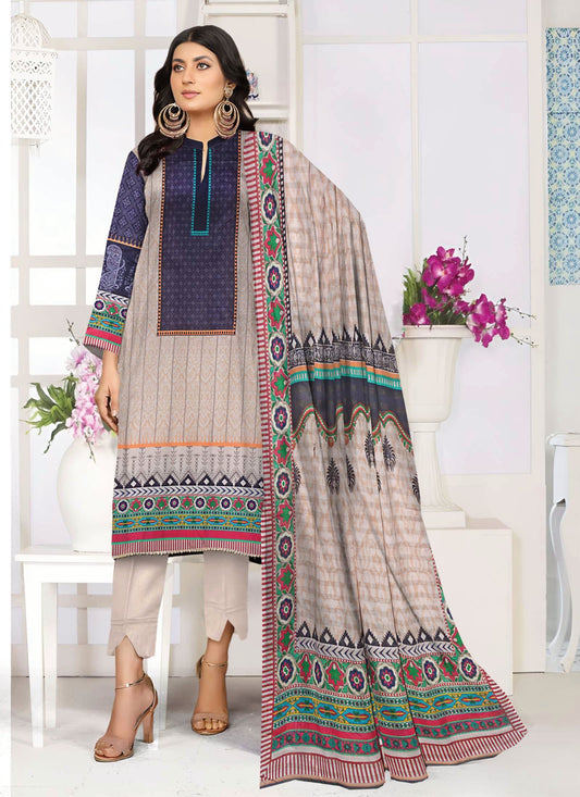 Sea Bareeze Summer Lawn 2024 Digital Print Premium Lawn