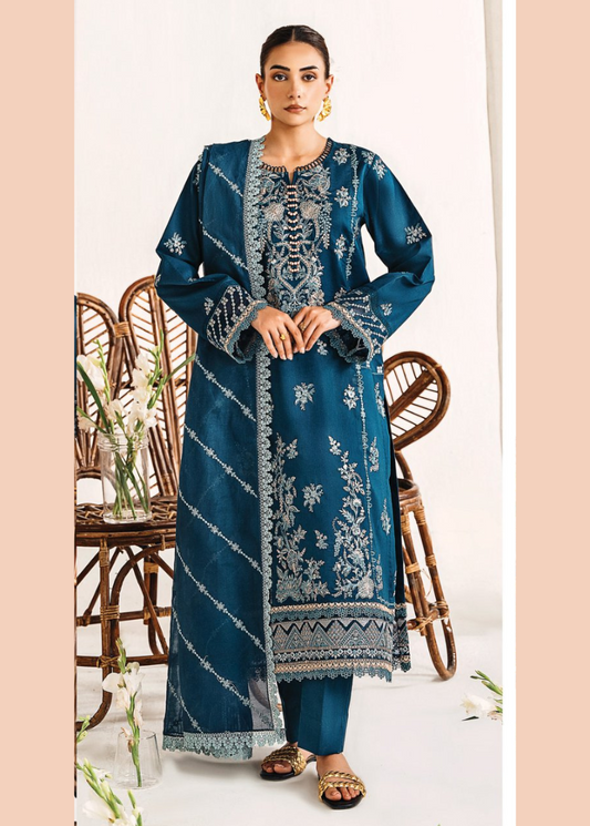 FLORENT 3PC Embroidered Lawn FLF-8