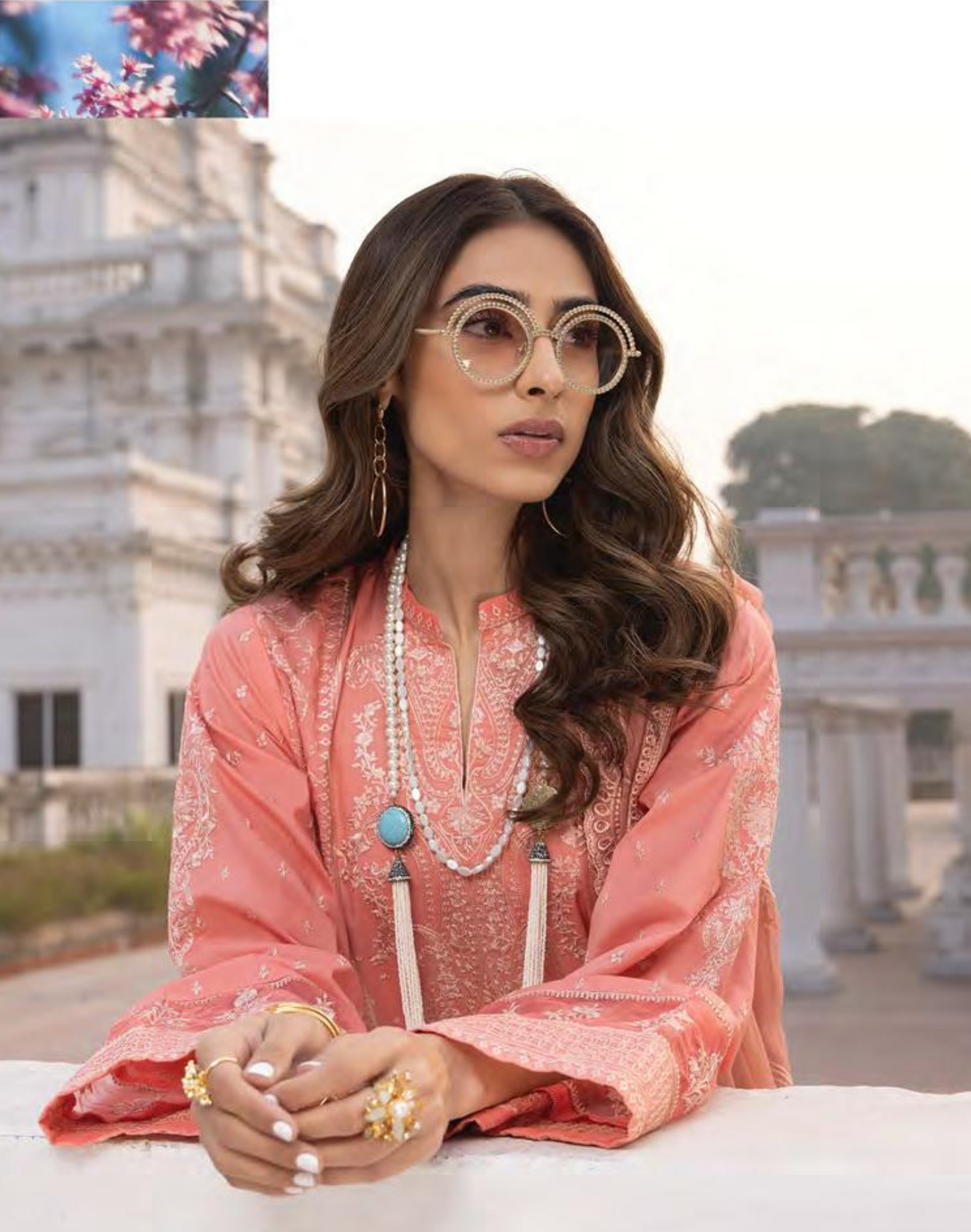 LAKHANY Spring Embroidered