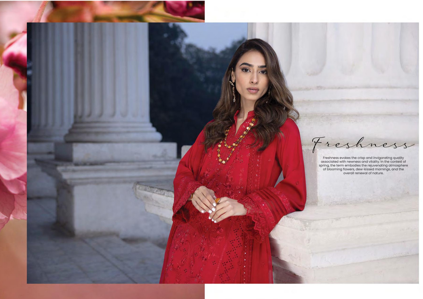 LAKHANY Spring Embroidered