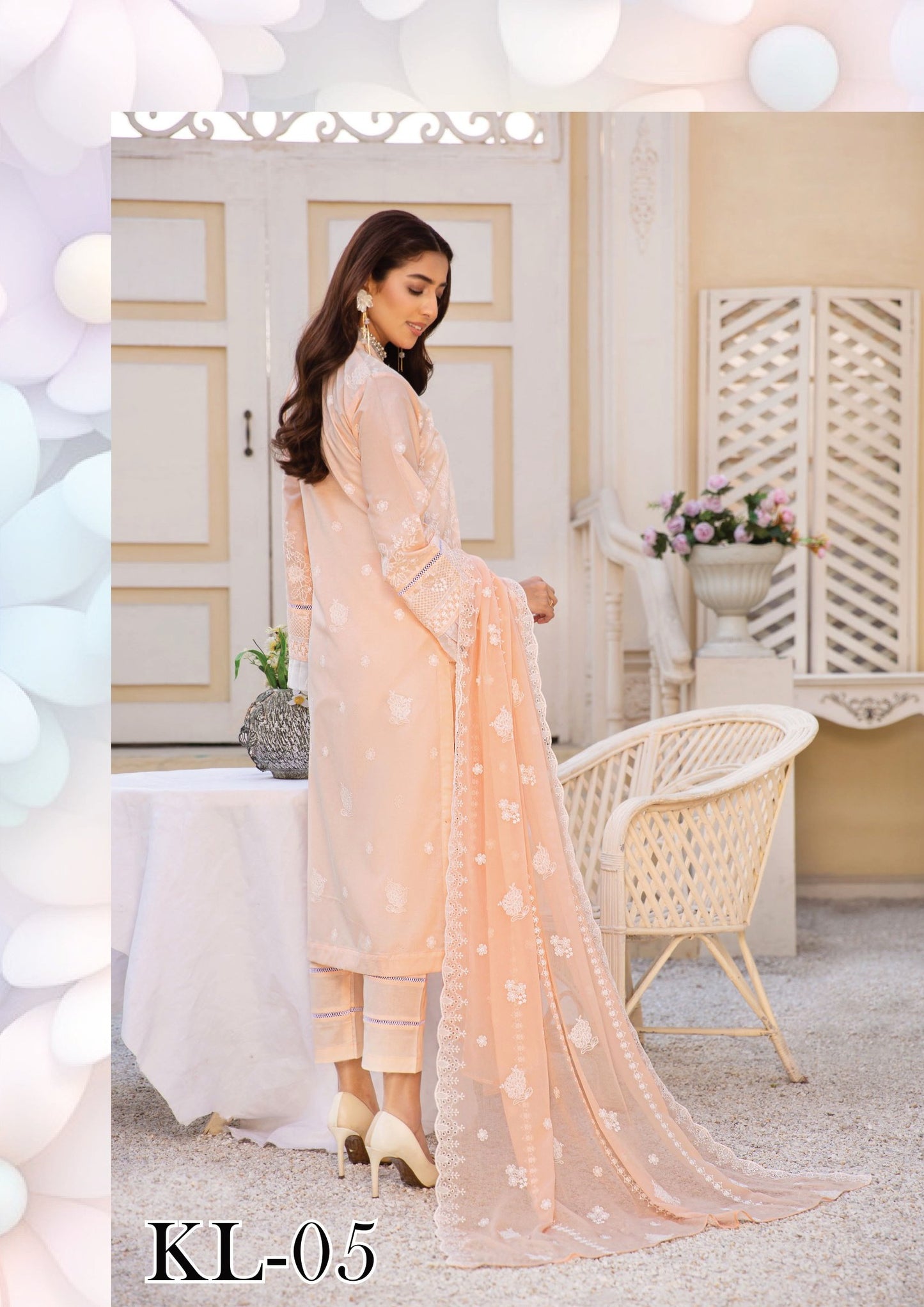Lawnkaari By Khoobsurat Lawn'24 KL-05