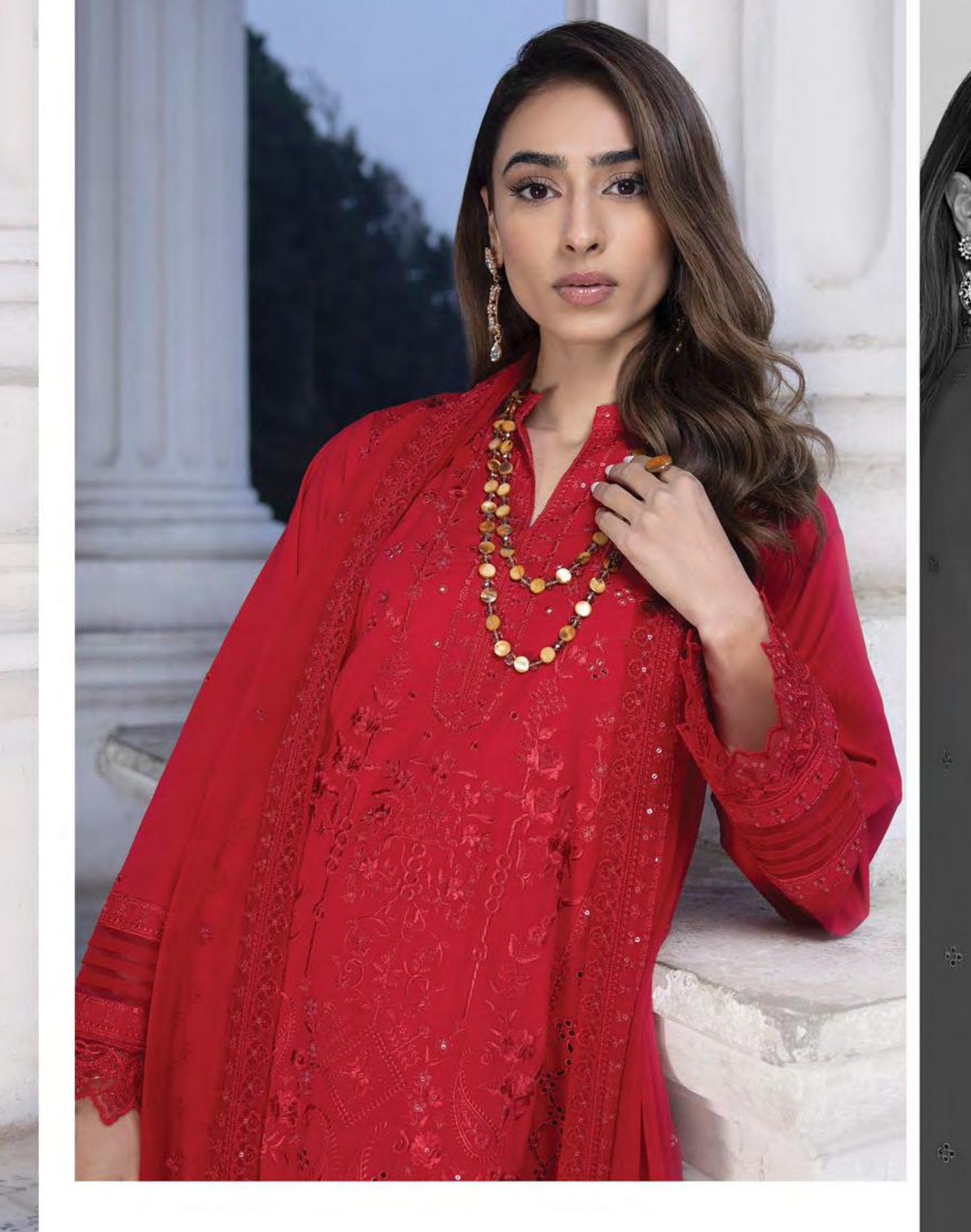LAKHANY Spring Embroidered