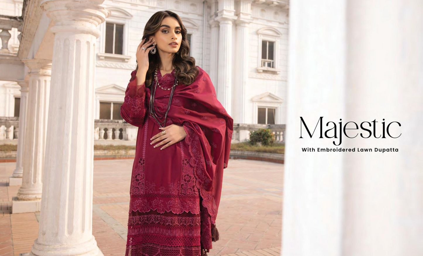 LAKHANY Spring Embroidered