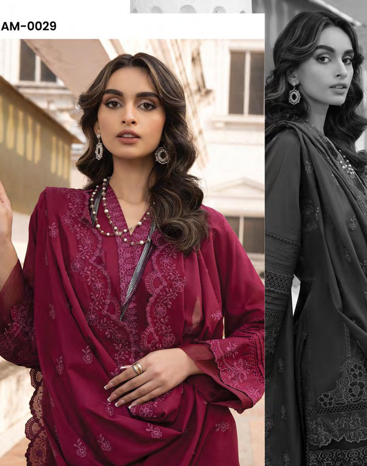 LAKHANY Spring Embroidered