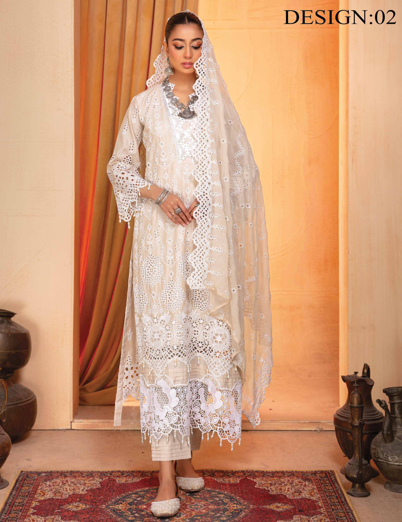 Noor e Chasham by Aalaya Lawn Vol 04 '24 D#02