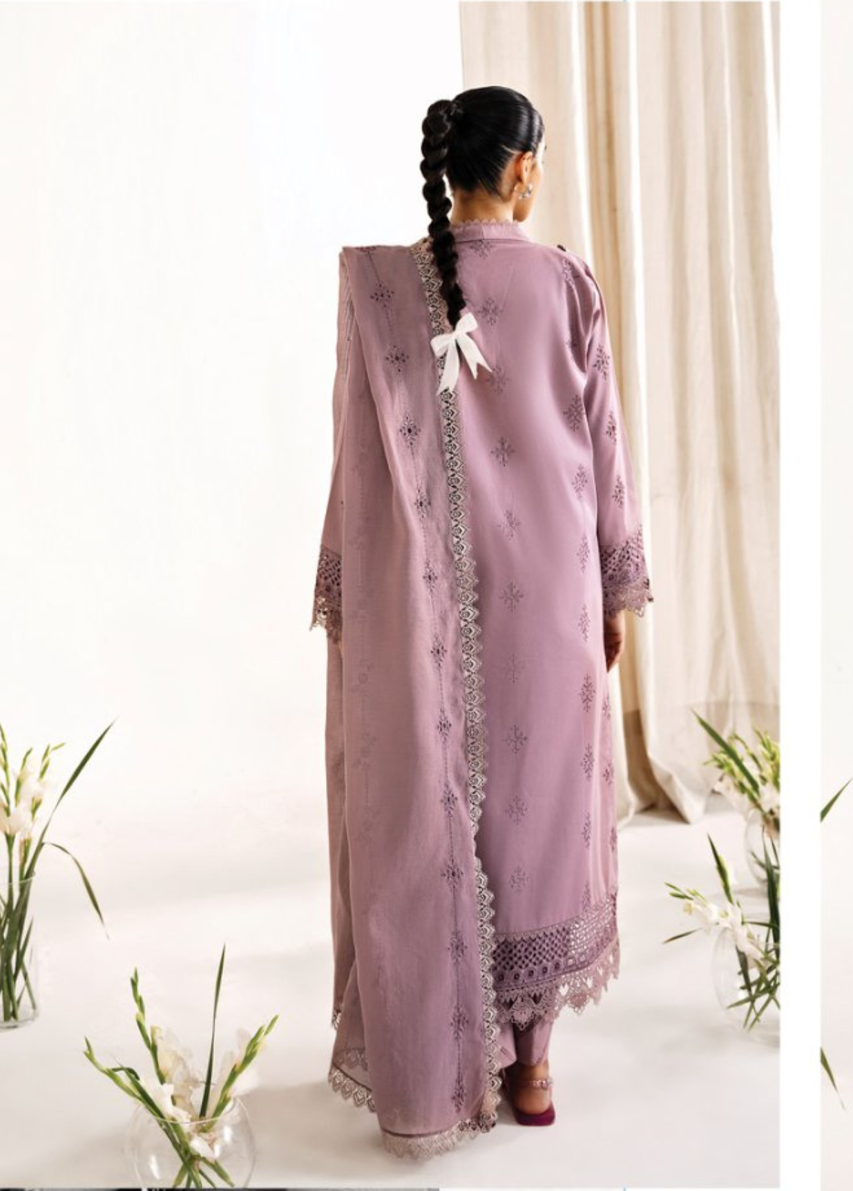 FLORENT 3PC Embroidered Lawn FLF-3A