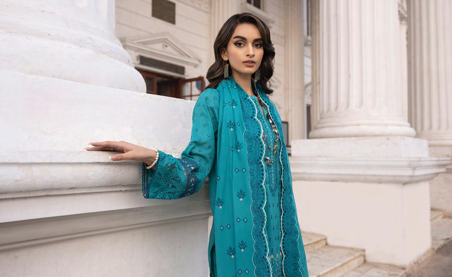 LAKHANY Spring Embroidered