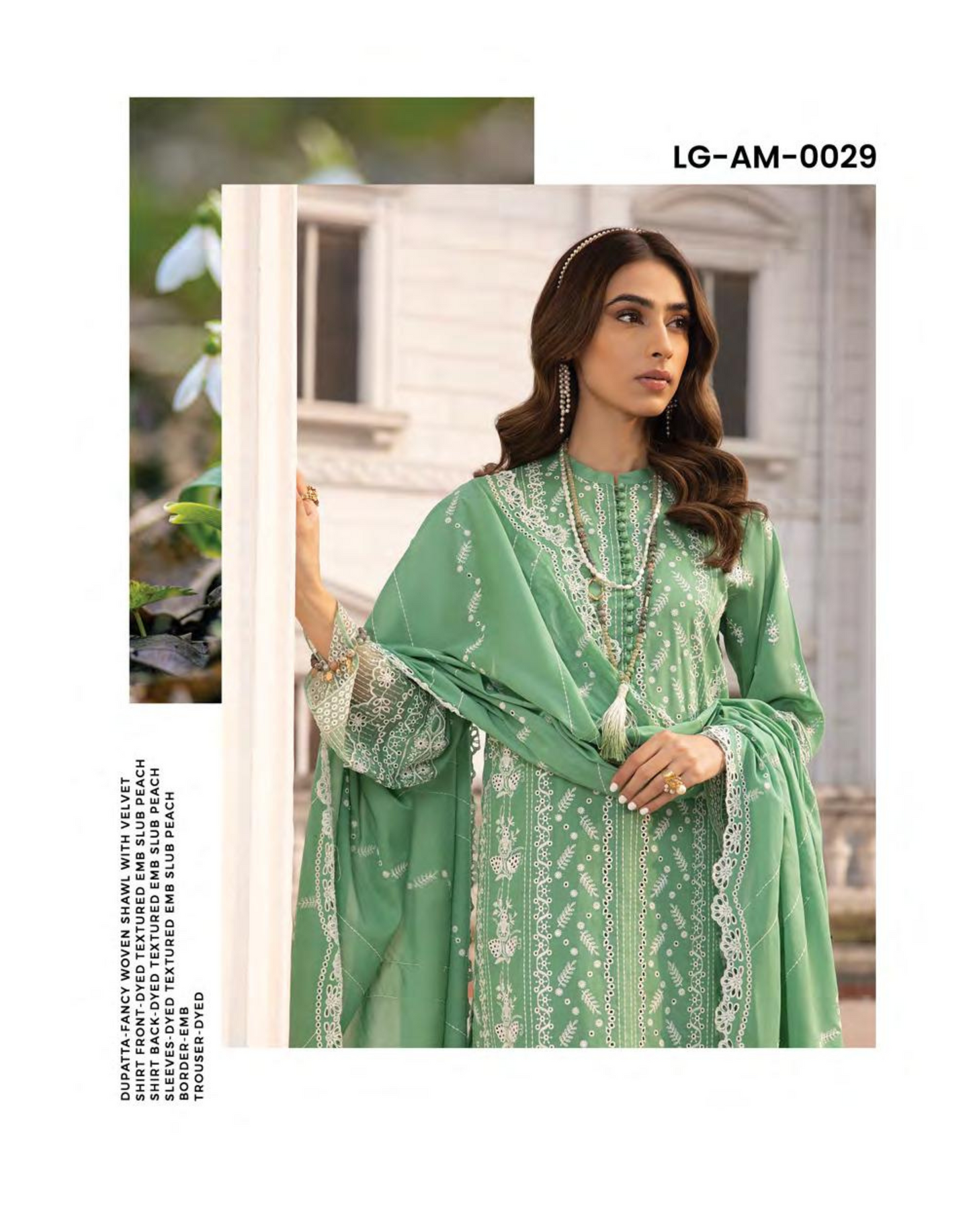 LAKHANY Spring Embroidered