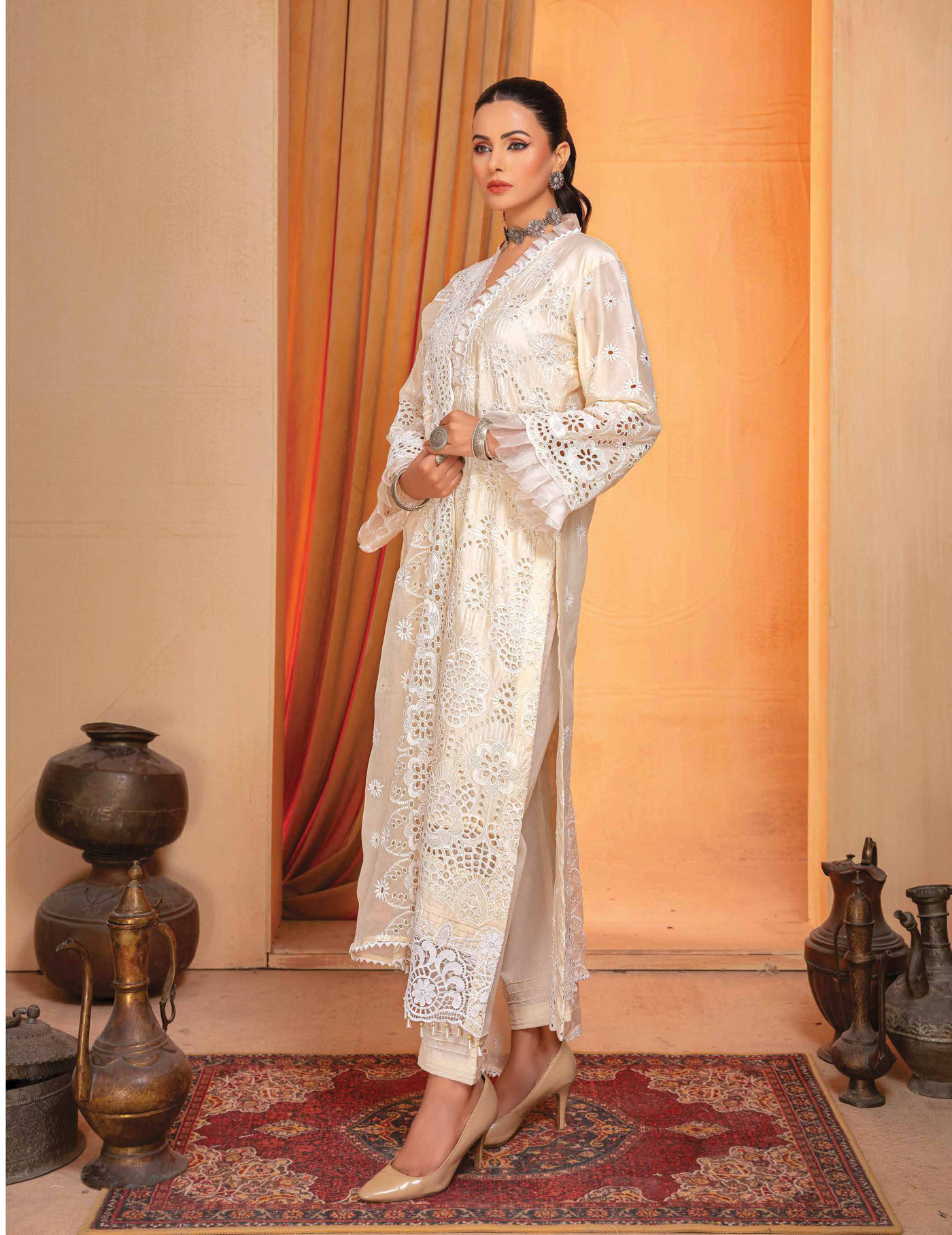 Noor e Chasham by Aalaya Lawn Vol 04 '24 D#03