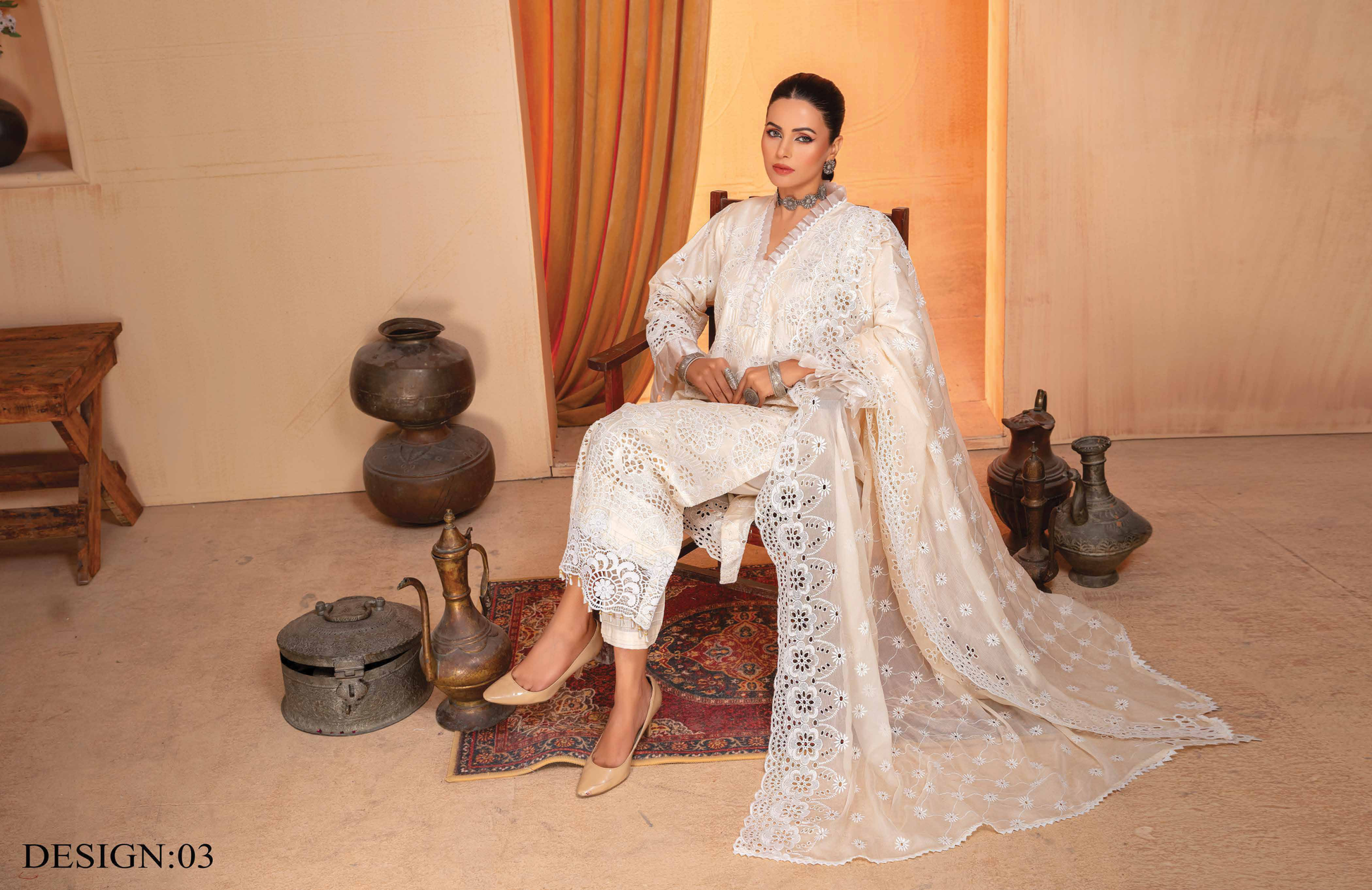 Noor e Chasham by Aalaya Lawn Vol 04 '24 D#03