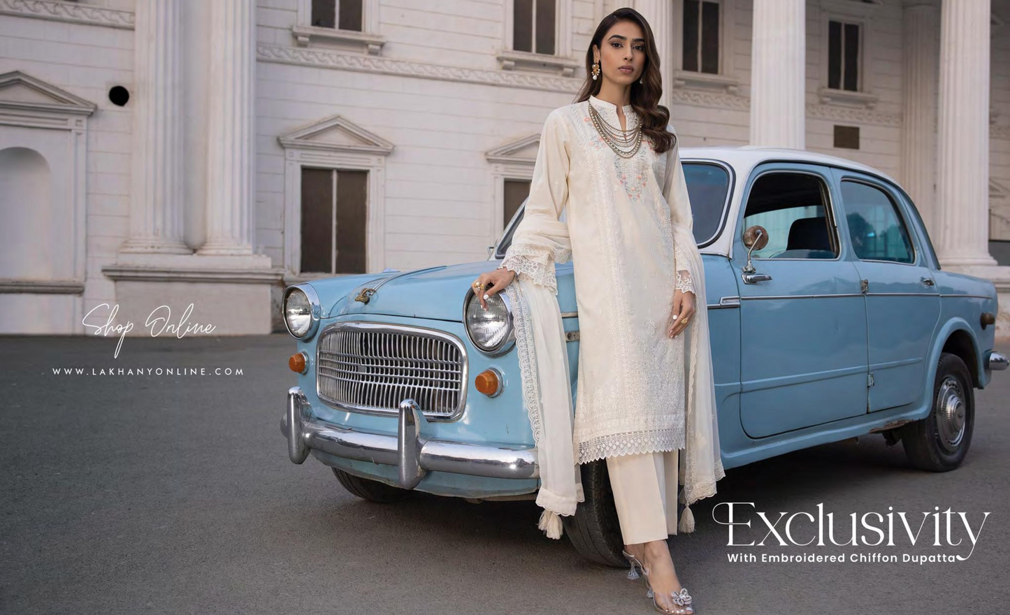 LAKHANY Spring Embroidered