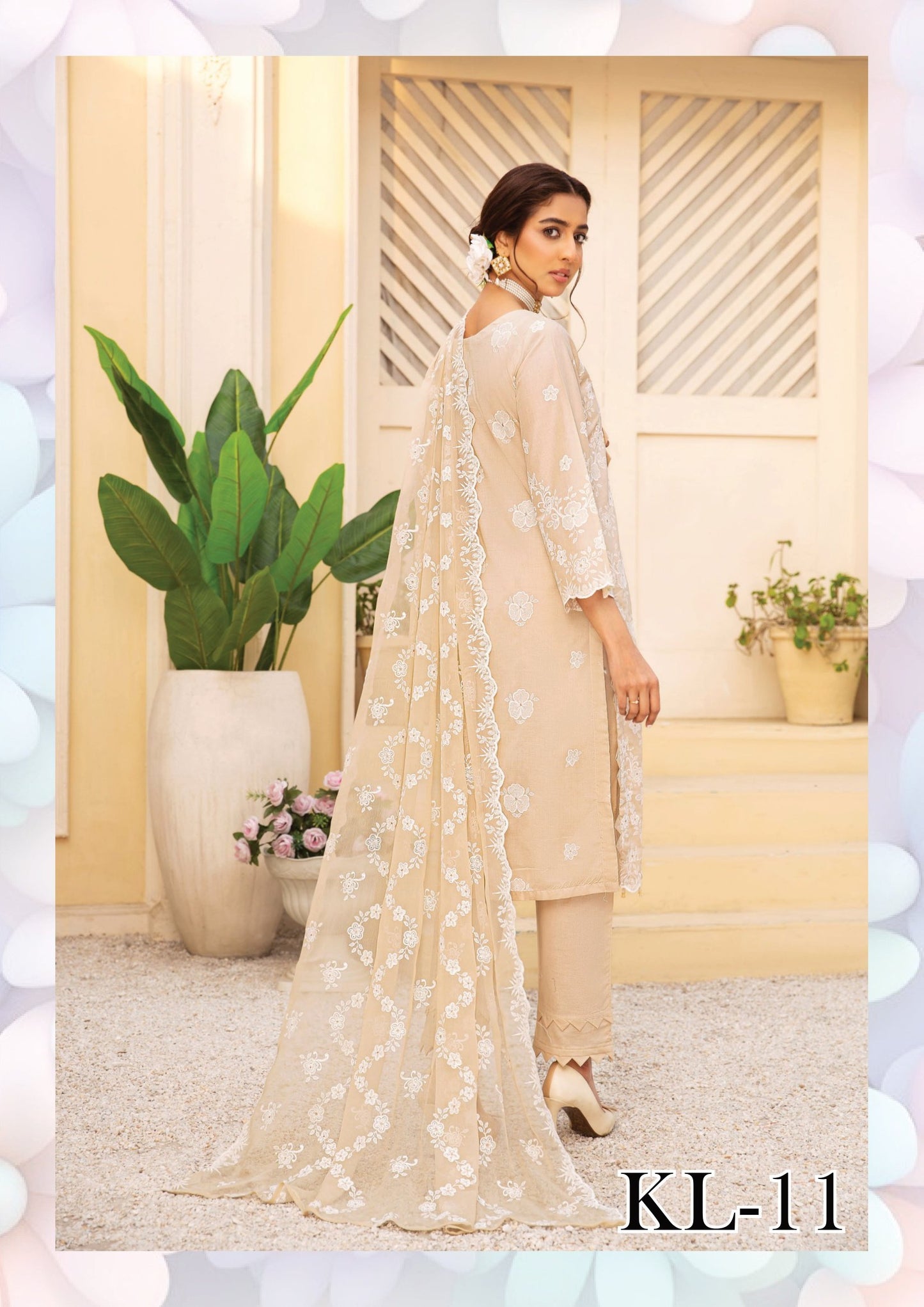Lawnkaari By Khoobsurat Lawn'24 KL-11