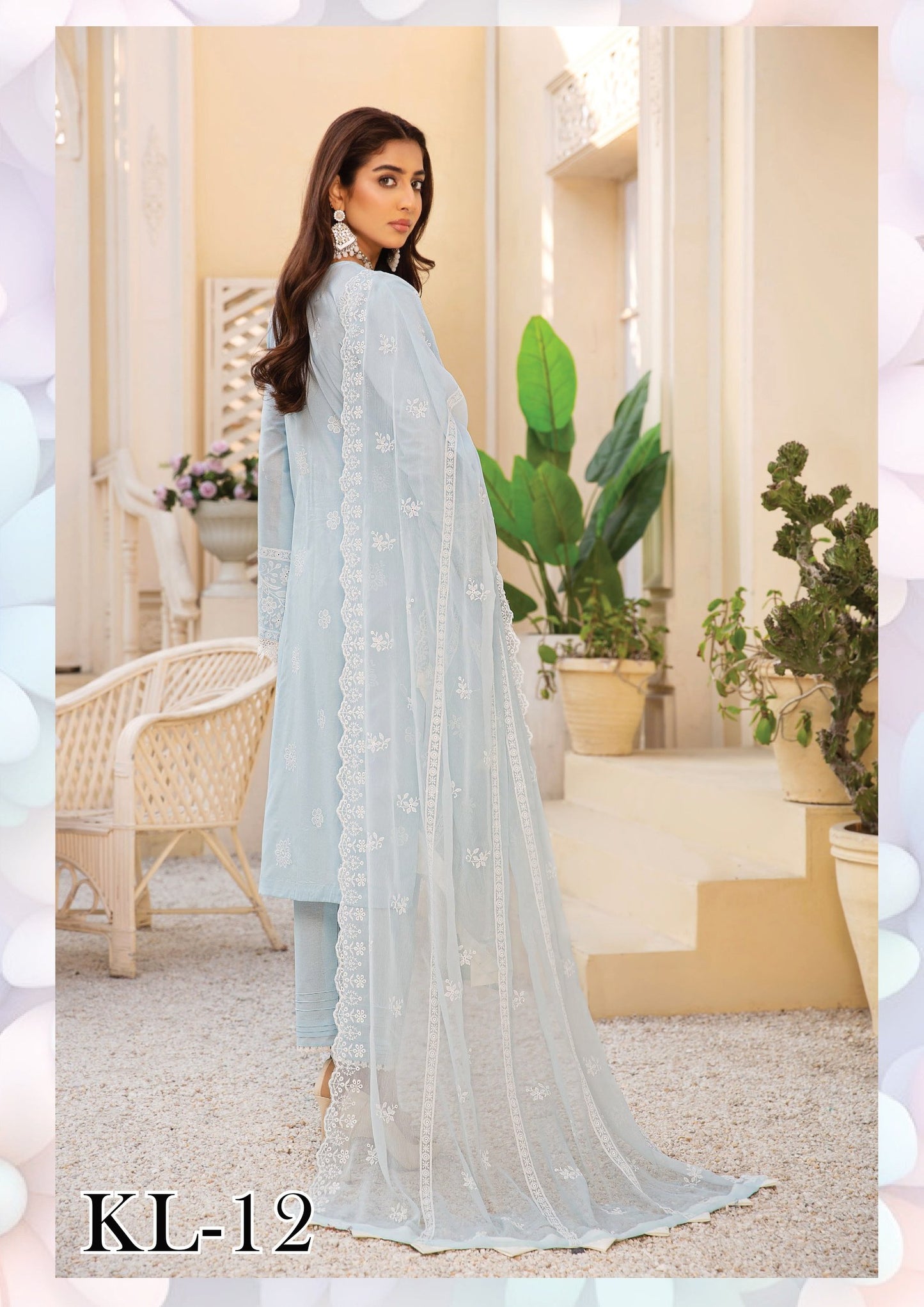Lawnkaari By Khoobsurat Lawn'24 KL-12