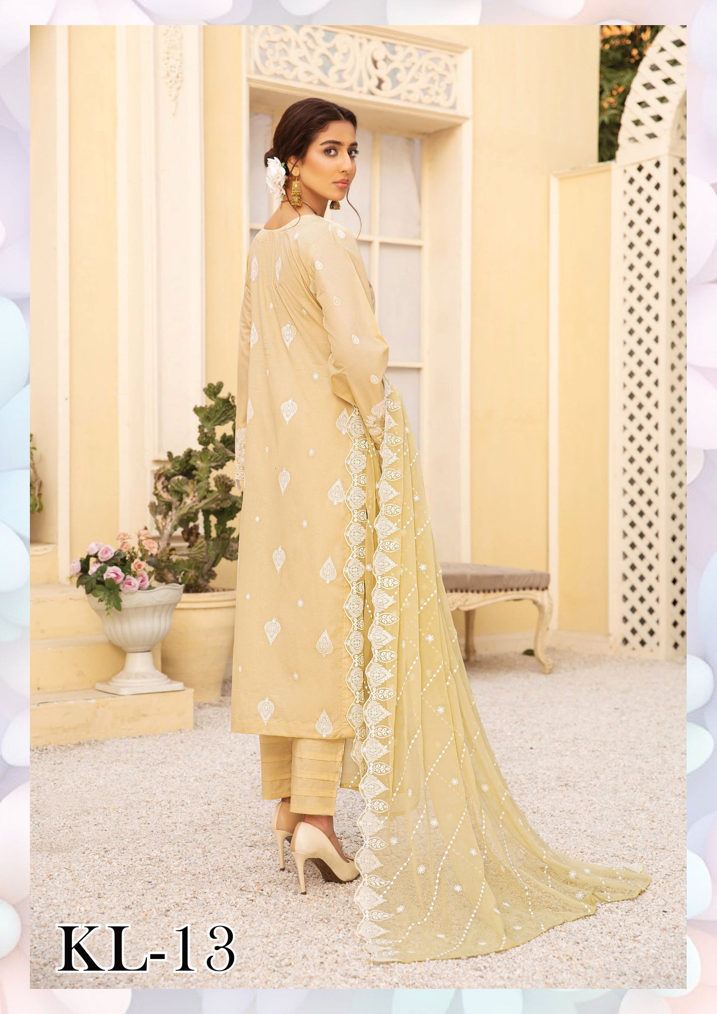 Lawnkaari By Khoobsurat Lawn'24 KL-13