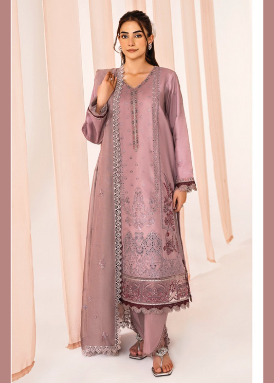 FLORENT 3PC Embroidered Lawn FLF-7