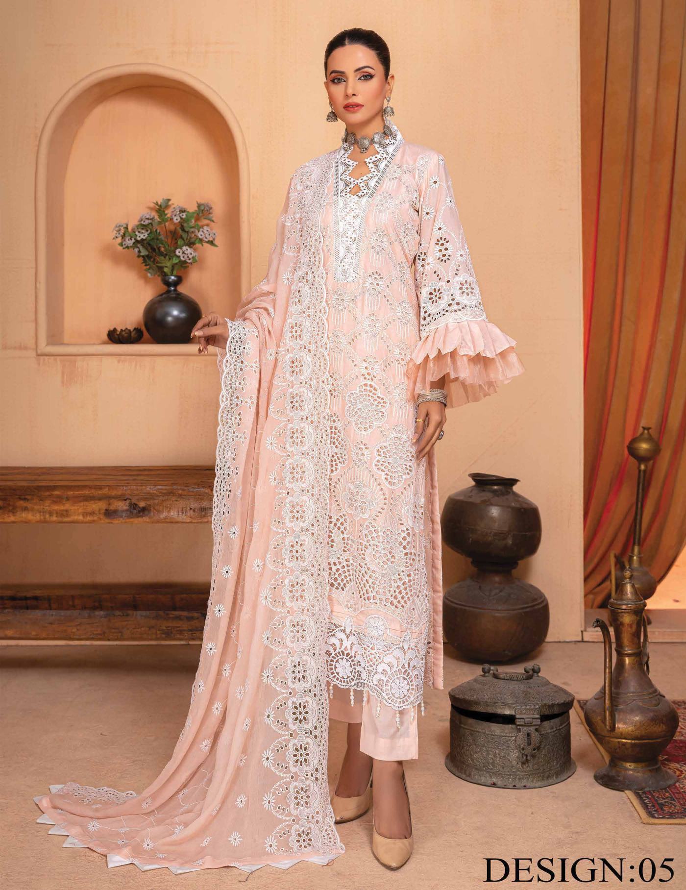 Noor e Chasham by Aalaya Lawn Vol 04 '24 D#05