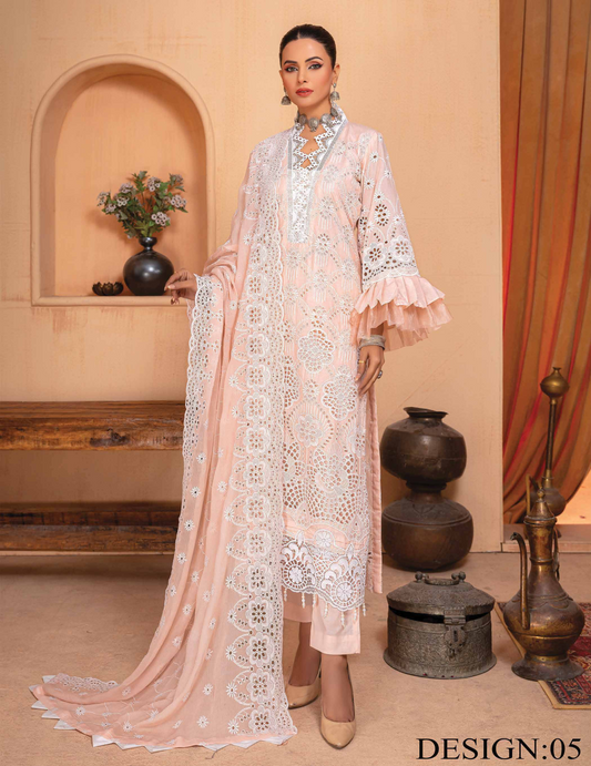 Noor e Chasham by Aalaya Lawn Vol 04 '24 D#05