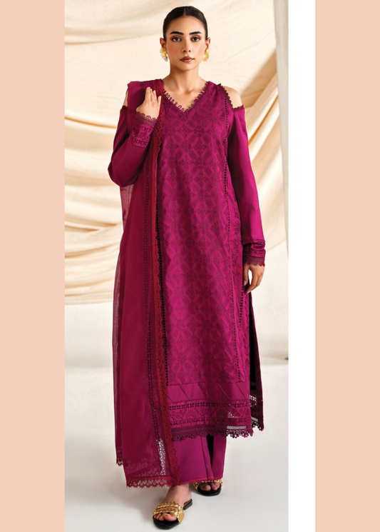 FLORENT 3PC Embroidered Lawn FLF-6B
