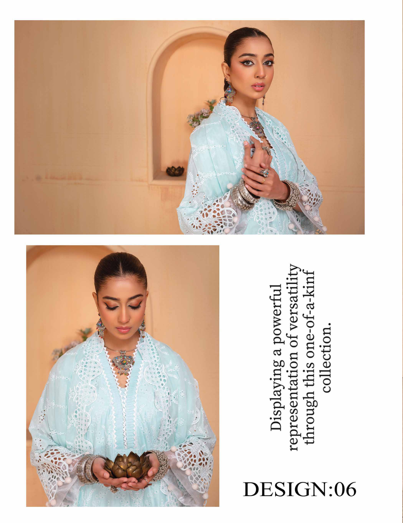 Noor e Chasham by Aalaya Lawn Vol 04 '24 D#06