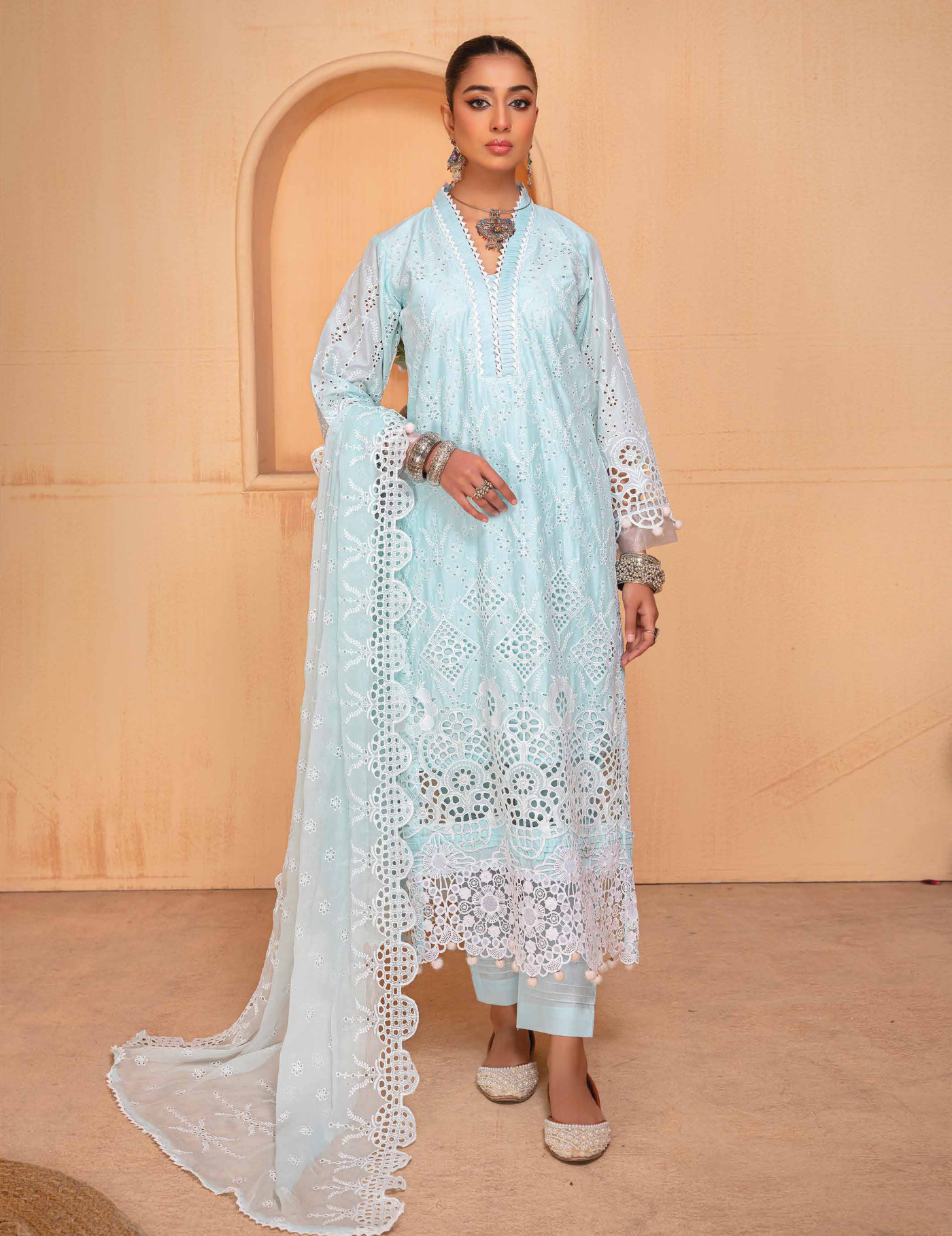 Noor e Chasham by Aalaya Lawn Vol 04 '24 D#06