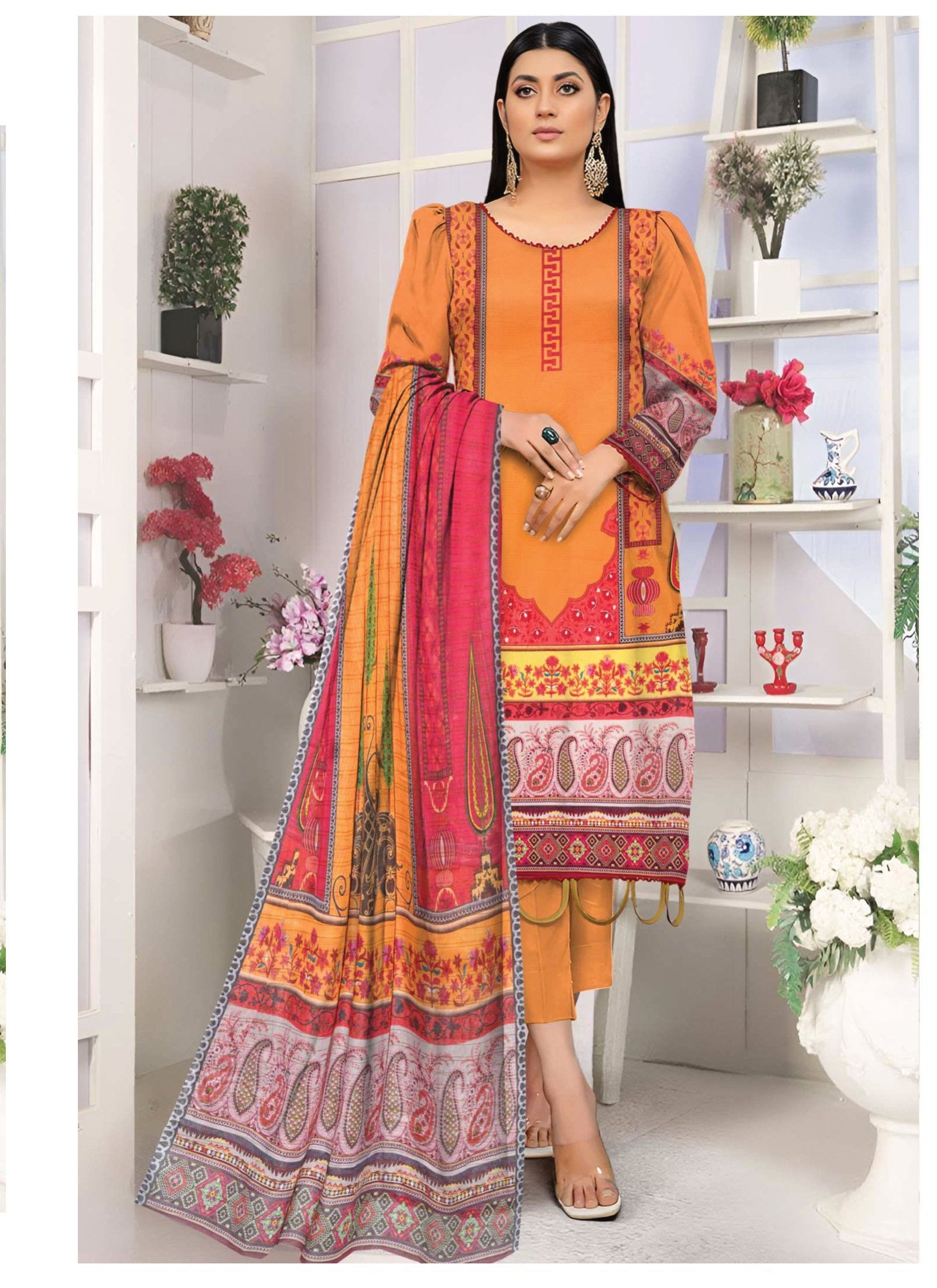 Sea Bareeze Summer Lawn 2024 Digital Print Premium Lawn
