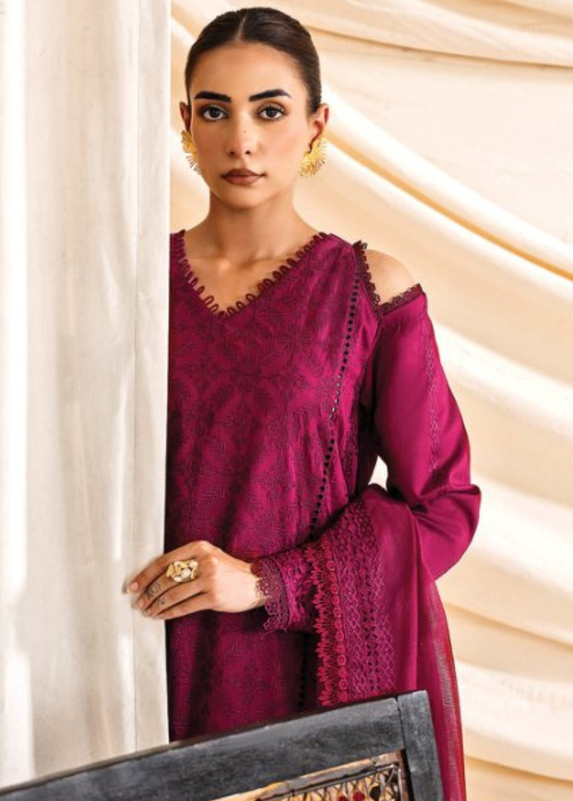 FLORENT 3PC Embroidered Lawn FLF-6B