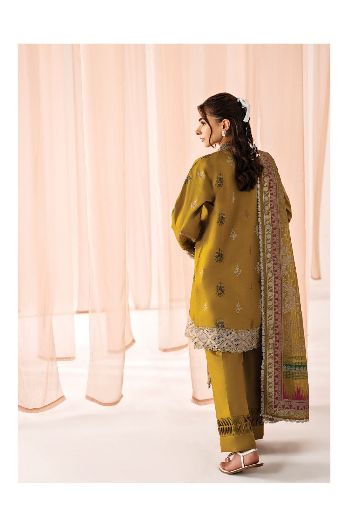 FLORENT 3PC Embroidered Lawn